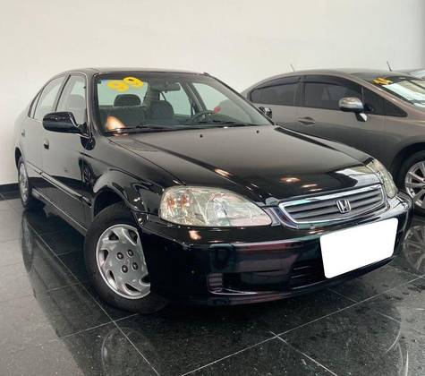 HONDA CIVIC 1.6 LX 16V GASOLINA 4P AUTOMÁTICO HONDA CIVIC 1.6 LX 16V GASOLINA 4P AUTOMÁTICO